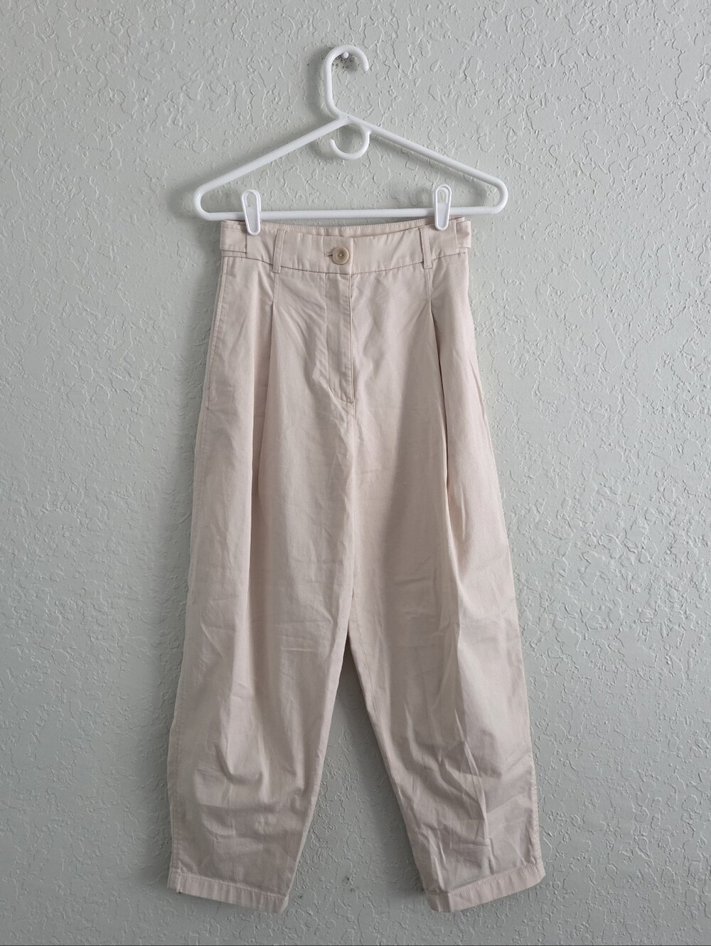 COS Relaxed Pleated Tapered Trouser Pants